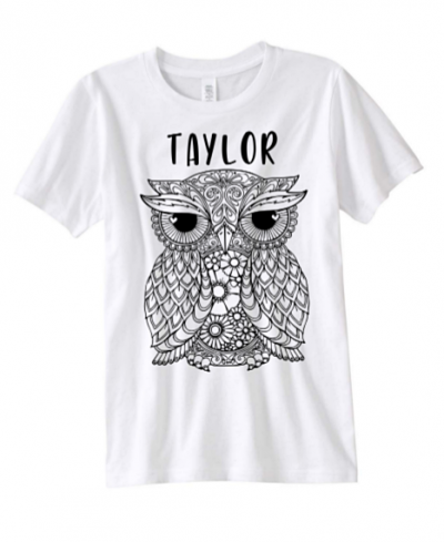 Custom Coloring T-Shirts for Adults and Kids - Fun Gift for Everyone - Image 4