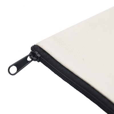 Natural Canvas Bag/Pencil Pouch with logo SAULE - Image 3