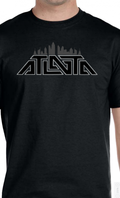 Men, Ladies, Unisex fit T-shirt inspired by original the city of Atlanta Logo - Image 2